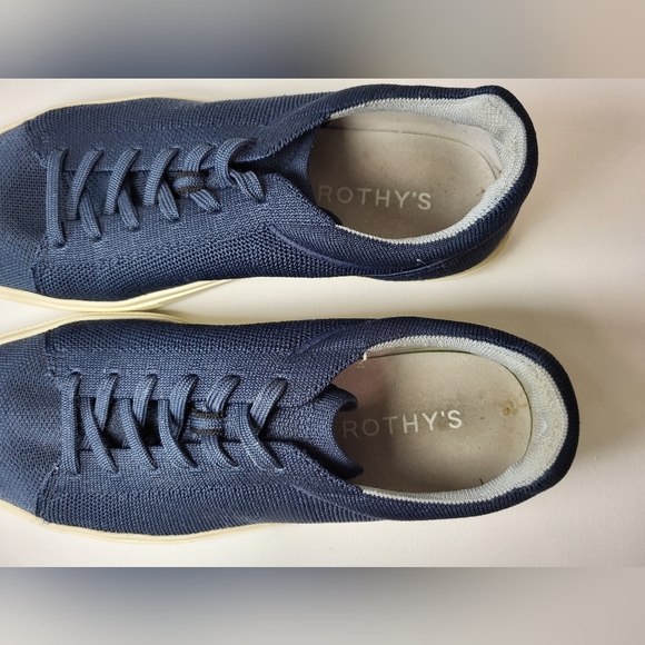 Rothy's Men's RS02 Navy Blue Sneakers Size 10 - Picture 8 of 14